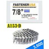 7/8" Smooth A153-D HDG Coil Roofing Nails 3,600ct
