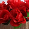 5 Pcs Red Folding Rose/Rose Appearing Magic Tricks Flower Appearing