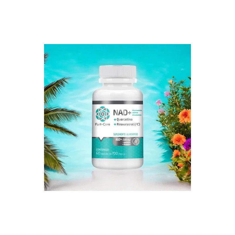 Nad, Quercetina, Resveratrol - Fortcore