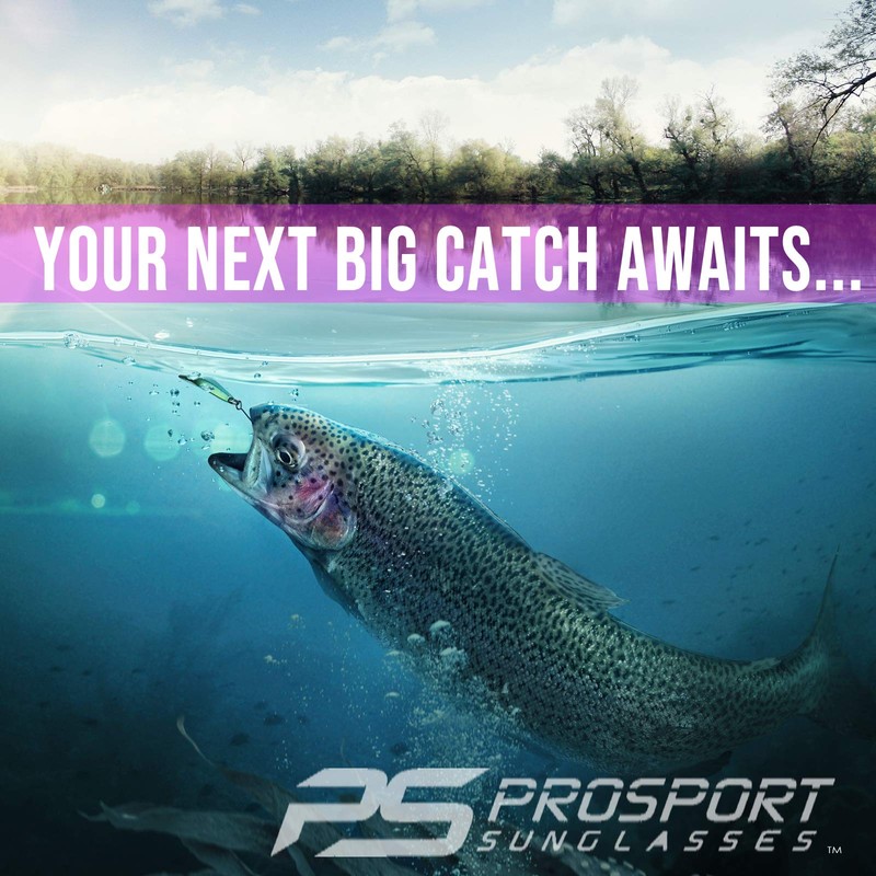 proSPORT Polarized Bifocal Reading Sunglasses Mens Durable High Nickel Metal