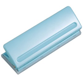 TEHAUX Ergonomic Binder Hole Punch Tool Portable 6-Hole Punch for Adults Children DIY Craft Puncher