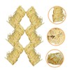 IWOWHERO 50pcs Wooden Firelighters Carbon Wax Sticks Natural Igniters for