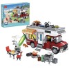 TYCOLE Camper Van Building Block Set, 880 PCS, With Outdoor