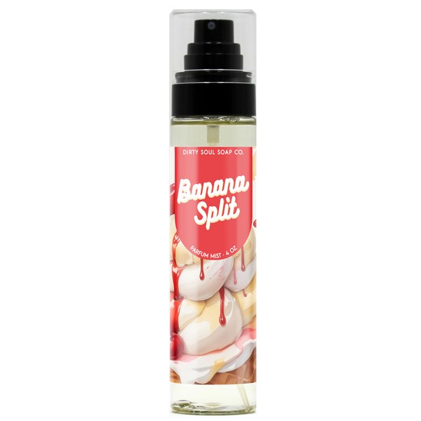 Banana Split Parfum Mist | Long Lasting Scent | Gourmand
