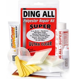 Ding All Polyester Repair Kit for Surfboards - 4 Oz
