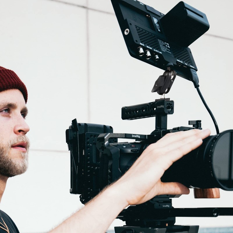 HSU Double Ball Head Adapter, Magic Arm with 1/4 Inch