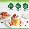 Brown Bagasse Eco-Friendly Compostable Biodegradable Plates, 6inch/15cm, 100Pack Sturdy Sugarcane