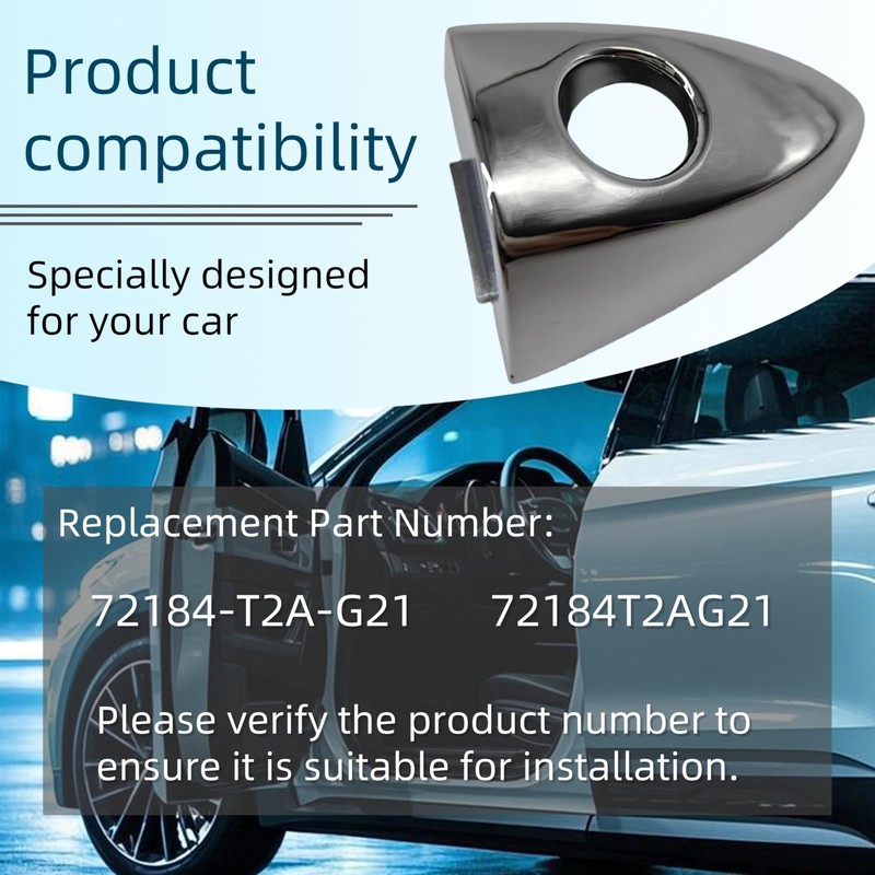 Car Front, back, left, right Door Handle End Bezel Compatible