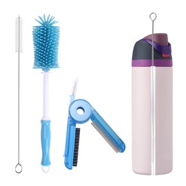 3 Pack Water Bottle Cleaner Kit for owala 24oz/32oz/40oz,owala Brush and Straw Cleaner, Straw Cleaner Compatible with owala Water Bottle, owala Straw Cleaner Brush for owala Water Bottle Straws