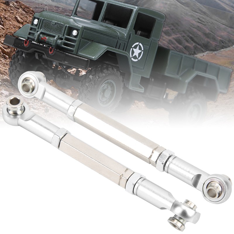 8Pcs Upgrade Metal Pull Rod Steering Pull Rod for WPL/MN/Feiyu