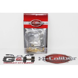 Hi-Caliber Powersports Parts Carburetor Rebuild Kit for the 2007-2011 Kawasaki KLF 250 Bayou ATV