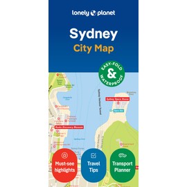 Lonely Planet Sydney City Map