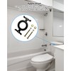 04-3817 Toilet Tank to Bowl Bolt Set Fit for Eljer