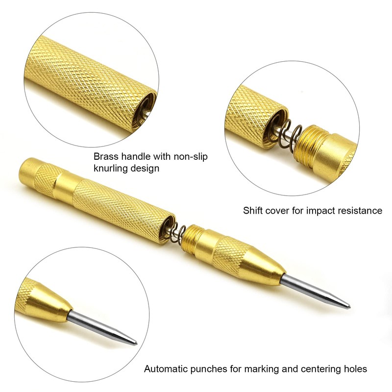 6-Piece 90° Countersink Set, HSS Countersink Set, Titanium Coating, Diameter