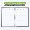 WallDeca 2024-2025 Academic Weekly Planner - Weekly & Monthly Planner,