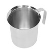 Manual Milk Frother 304 Stainless Steel Double Layer Brushed Process