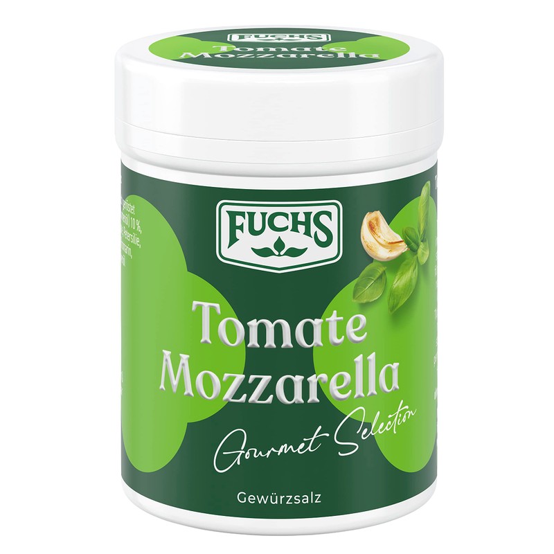 Fuchs Gourmet Selection Mediterranean Tomato Mozzarella Spice Preparation, Refillable Tomato