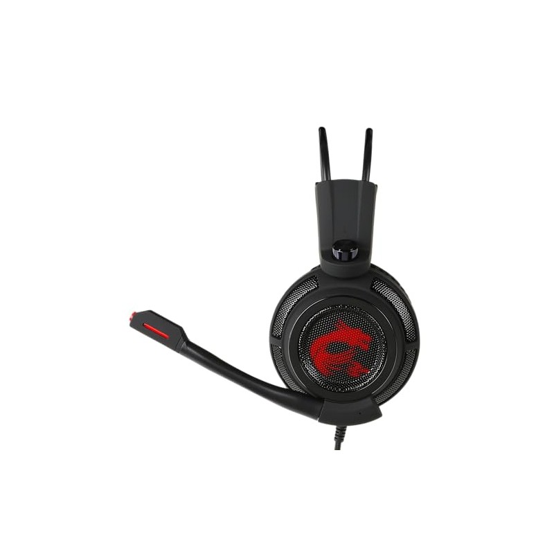 MSI Gaming Headset with Microphone, Enhanced Virtual 7.1 Surround Sound,