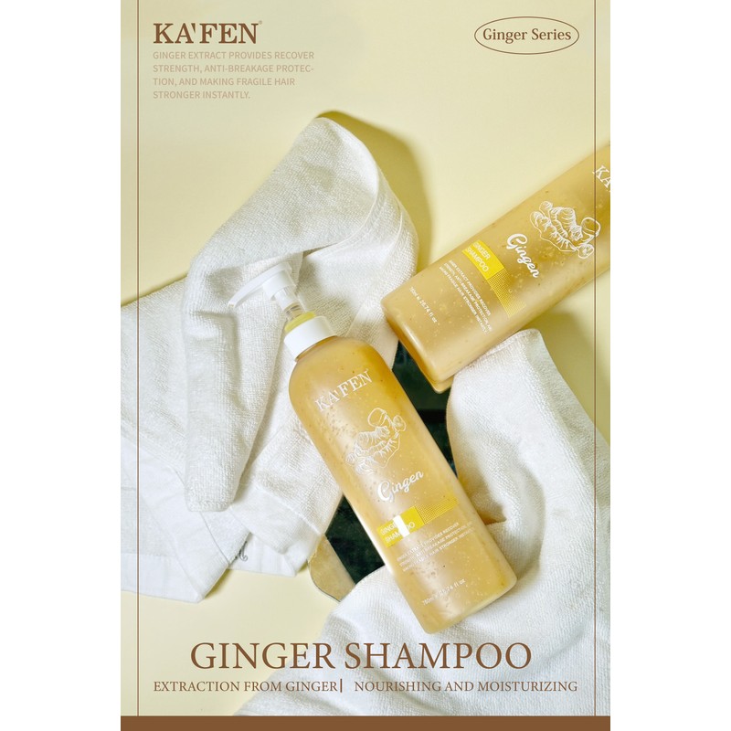 IOCell Networks Kafen Ginger Shampoo / Conditioner (250ml / 760ml