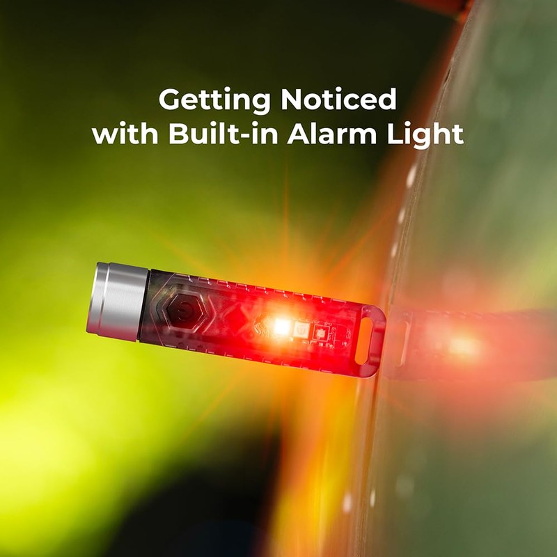 FlashFinder Key Finder, Find My Compatible, 2-in-1 Keychain Flashlight +