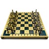 Handmade Icarus Metal Chess Set in Wooden Box