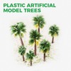 12個入り 樹木 模型 モデルツリー 熱帯 ヤシの木 鉄道模型 パーム ジオラマ 木