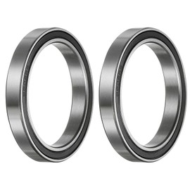 Kozelo 2pcs 6808-2RS Deep Groove Ball Bearings - [40mm Bore x 52mm OD x 7mm Thick] Double Sealed P6 Bearing for Gearboxes Conveyors, Chrome Steel, Z3