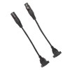 2pcs XLR3 to RJ45 Cable 3pin Plug and Play Female