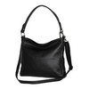 AmbraModa GL35 Women's Handbag Shoulder Bag Made of Grained Cowhide