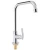 TOPINCN Water Tap Single Handle Deck Mount Faucet, Polished Chrome