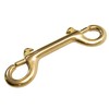 Scuba Choice Scuba Dive 4" Brass Clip Double Ended Snap