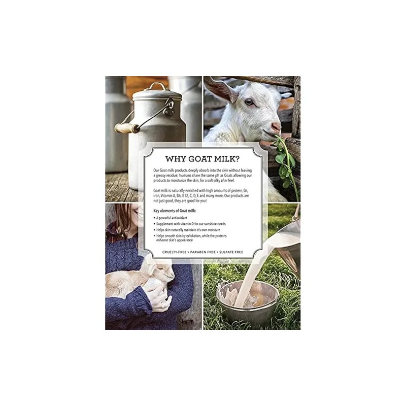 Dionis - Goat Milk Skincare Verbena Cream Scented Lotion (