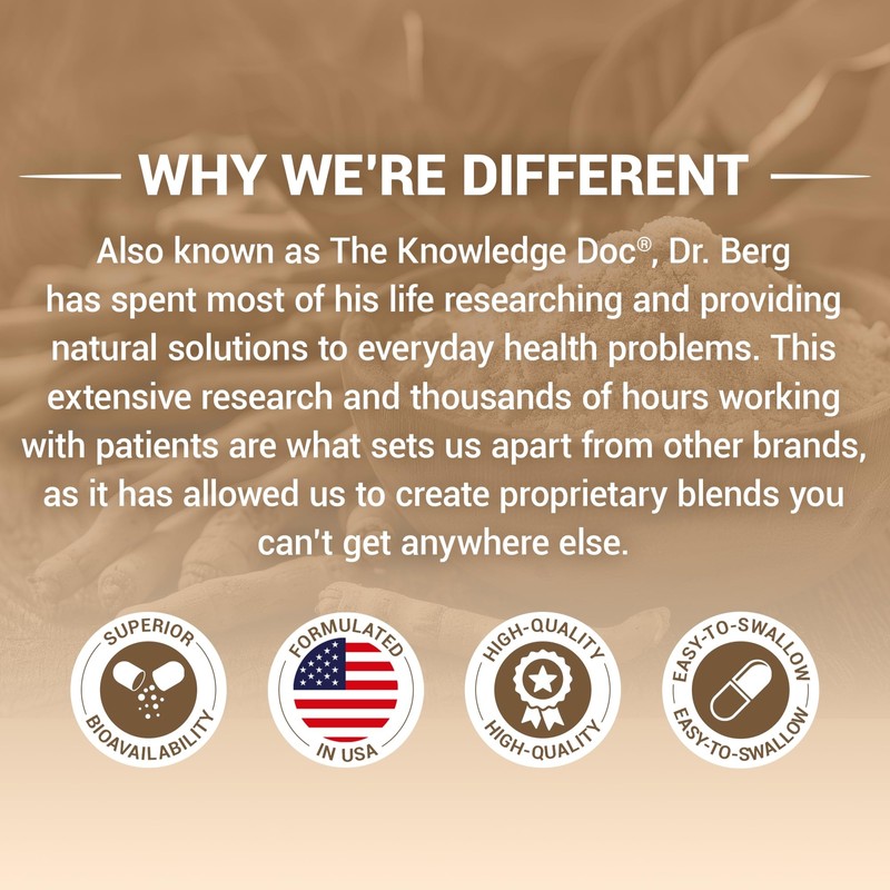 Dr. Berg Ashwagandha Capsules 1000mg - Includes Ashwagandha Root with