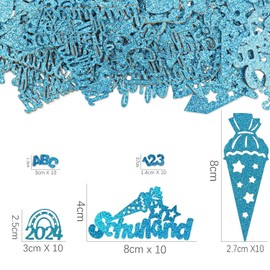 Pack of 50 Decorative First Day of School Boys, First Day of School Decoration School Child 2024 Boy Decoration for First Day of School Decoration for First Day of School Party Boys and Girls