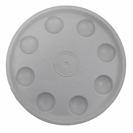 HASMX 8" Hubcap 731-07198 Mower Replacement Hubcap for MTD, Troy-Bilt, Arnold, Bolens, Remington, Ryobi, Yardman, Yard-Machine Lawn Mowers, Part Number 731-07198 (1-Pack)