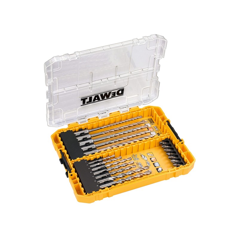 DEWALT 19PC SDS Plus Masonry Drill Drive Set