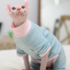 RayMinsino Pet Clothes Cat Sphinx Hairless High Elastic Four Legged