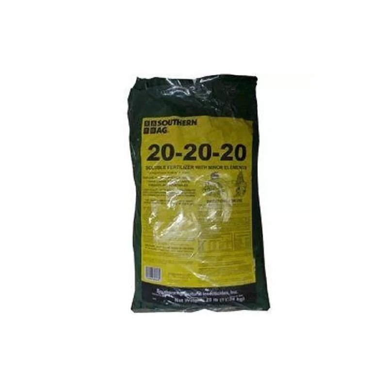 Southern Ag 20-20-20 Water Soluble Fertilizer with Minor Elements -