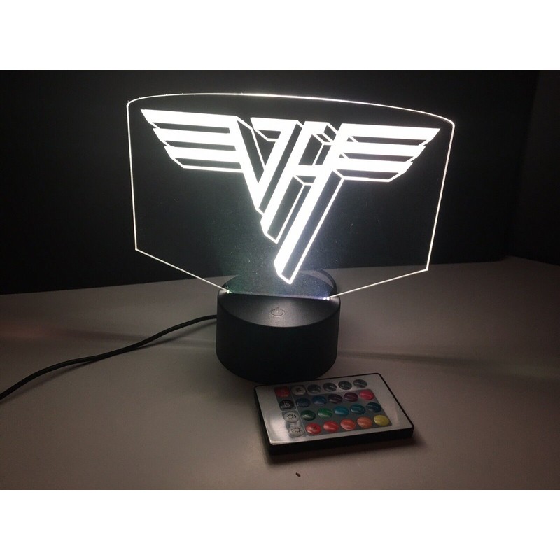 Van Halen Led Light Sign Multi Color Display Man Cave