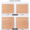 Wooden Alphabet Number Tracing Board Writing Practice Learning Board Educational