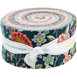 Jane Austen's House Emma Rolie Polie 40 2.5-inch Strips Jelly Roll Riley Blake Designs RP-16530-40