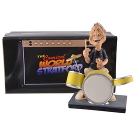 VOGLER Joh. Vogler GmbH Funny Life - Charlie, from the greatest rock band in the world, made of artificial stone, hand painted, Warren Stratford collection