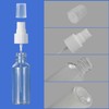 24 Pcs Spray Bottles 2oz / 55ml Clear Empty Mini