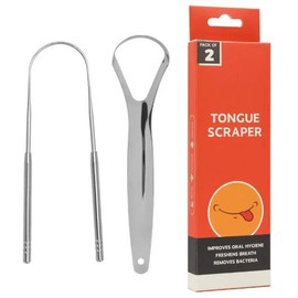 Stainless Steel Surgical Grade Stainless Steel Tongue Cleaners 304 Stainless Steel Tongue Scraper Oral