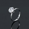 Neyauo 50 Pcs Adjustable Diamond Engagement Rings, Fake Bridal Shower