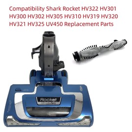 Sionlan Vacuum Cleaner Brush roll Compatible with Shark Rocket HV322 HV301 HV300 HV302 HV305 HV310 HV319 HV320 HV321 HV325 UV450 Vacuum Replacement Parts