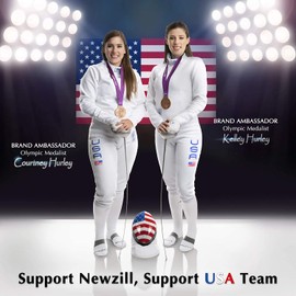 NEWZILL Compression Socks U.S Olympic Fencer Recommend for Men & Women 20-30mmHg