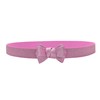 YooAi Womens Belts for Dress Skinny Thin Bow Decor Elastic