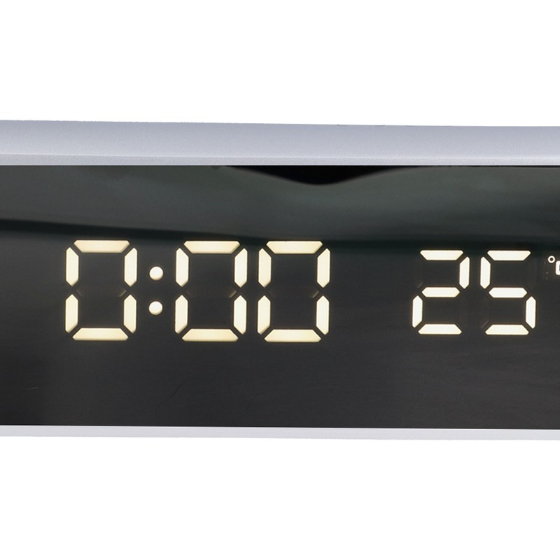 LED Alarm Clock Household Multifunctional Touch Screen Alarm Clock Indoor