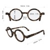 LONDON MOLE® Moley blue light blocking glasses | Cool round